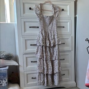 And Now This- Floral Tiered Ladies Dress